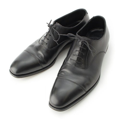 クロケットアンドジョーンズ AUDLEY オードリー レザー オックスフォード レースアップ ドレスシューズ ブラック 71/2