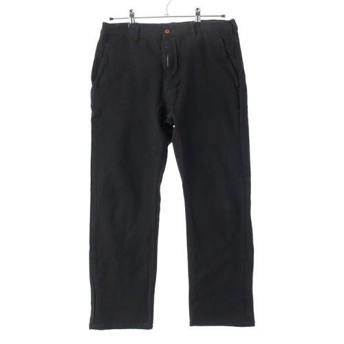 コムデギャルソンオムプリュス AD2003 04SS ポリエステル縮絨 製品染め スラックス パンツ ボトムス AD2003 04SS ブラック S