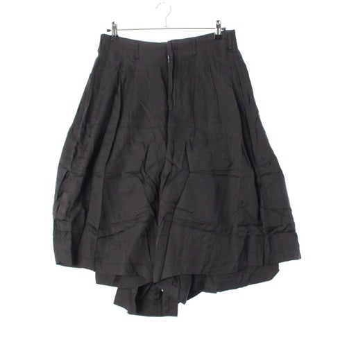 コムデギャルソンオムプリュス AD2009 09AW ドット レイヤード クロップド ワイド パンツ ショートパンツ ボトムス PD-A009 ブラック XS