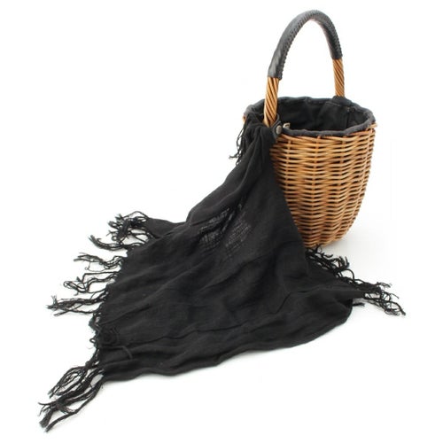 エバゴス ブライドル かごバッグ ハンドバッグ ブラウン