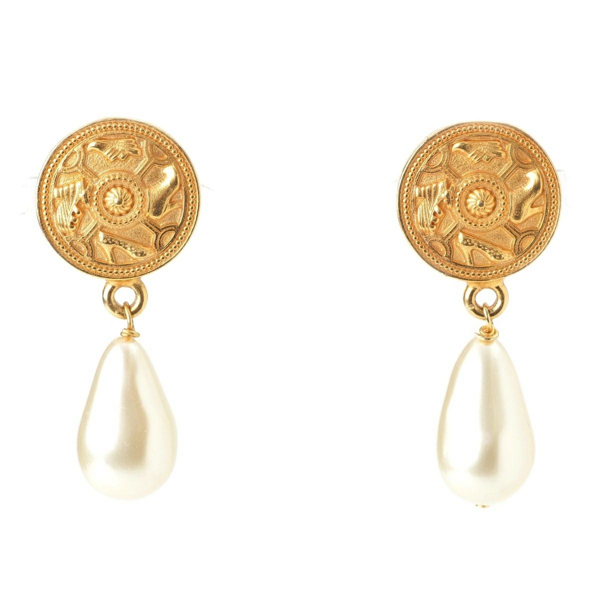 ミキモト Mikimoto エトレンヌ Mチャーム パール ネックレス