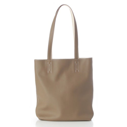 エルメス 2025 K刻 ドゥブルセンス 36 スイフト リバーシブル トートバッグ ハンド エトゥープ ナタ ブラウン ベージュ