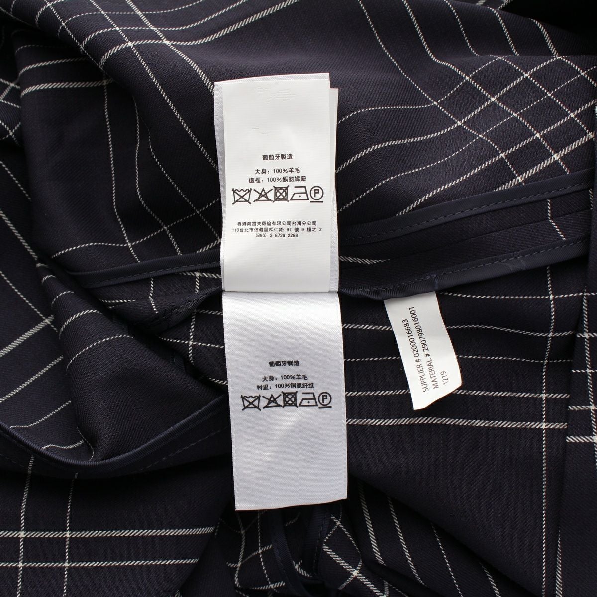 ラルフローレン パープルレーベル purple label ウール チェック柄