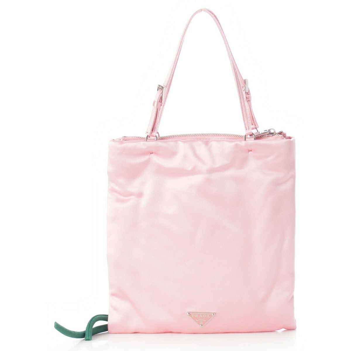 プラダ 19AW Blossom Mini Bag シルク混 サテン フラワー ランウェイ