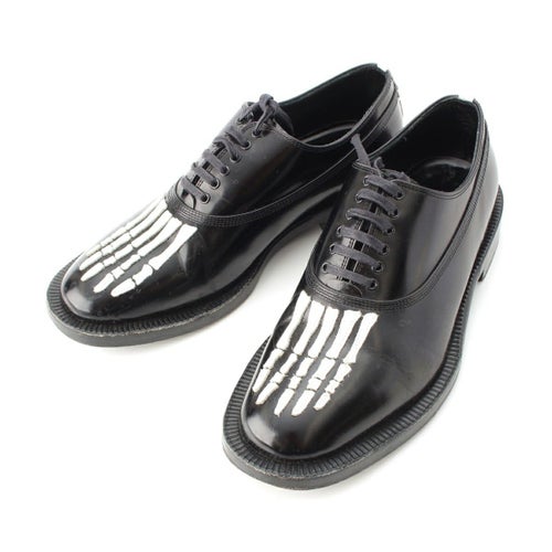 アンダーカバー 13AW レザー アナトミッククチュール期 ボーンステッチ ドレスシューズ L6F02 ブラック M