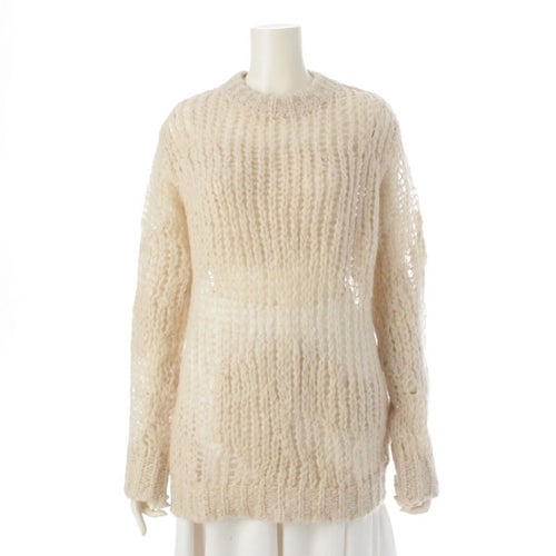 アクネストゥディオズ 24年 モヘアブレンド セーター プルオーバー ニット トップス FN-WN-KNIT000693 オフホワイト S