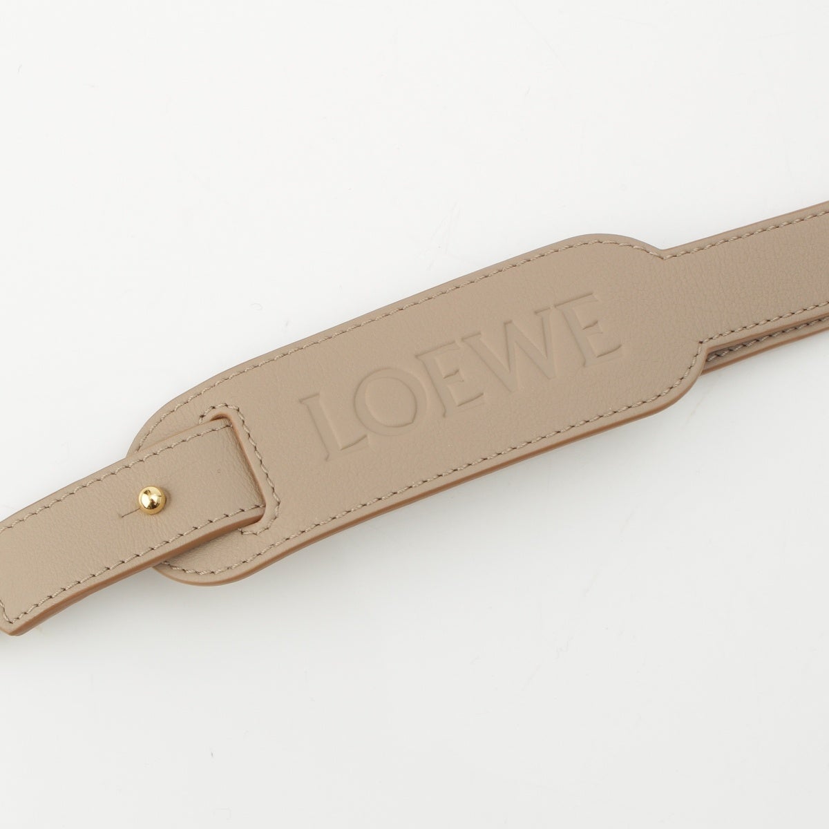 ロエベ カーフレザー ロゴ ショルダーストラップ バッグ用