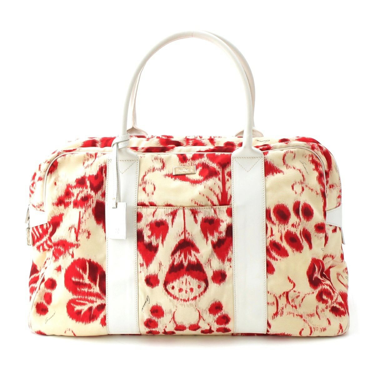 バッグ GUCCI by TOM FORD nylon boston bag グッチ 2000年 トムフォード期 フラワー ボストンバッグ 012.9396