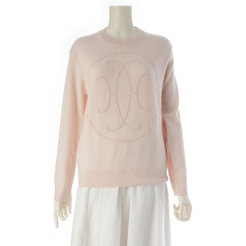 エルメス カシミヤ ニット セーター セーター トップス ピンク 40