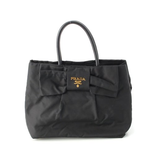 プラダ テスート リボン トートバッグ BN1601 ブラック