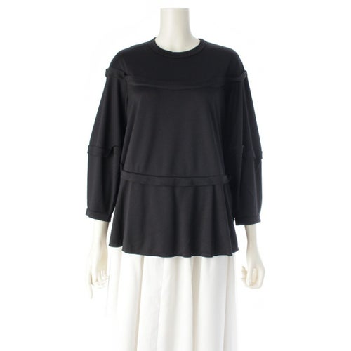 コムデギャルソン コムデギャルソン AD2023 切替 多重 ロングスリーブ カットソー RM-T009 ブラック XS