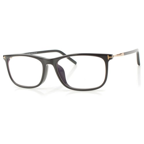 トムフォード ウェリントン グラス メガネ アイウェア 度入り TF-5398-F 001 ブラック ゴールド