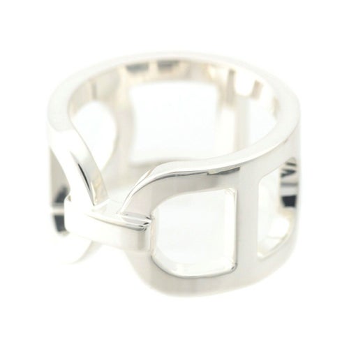 エルメス 2024 エヴァー シェーヌダンクル リング 指輪 アクセサリー 925 シルバー 48 5.8g