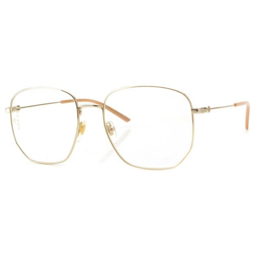 グッチ GGインターロッキング ロゴ メガネ アイウェア ベージュ