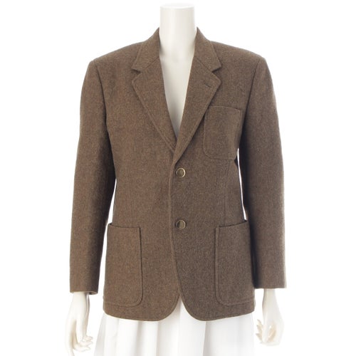 コムデギャルソン ウール ヴィンテージ テーラードジャケット J-050620 カーキ グリーン M