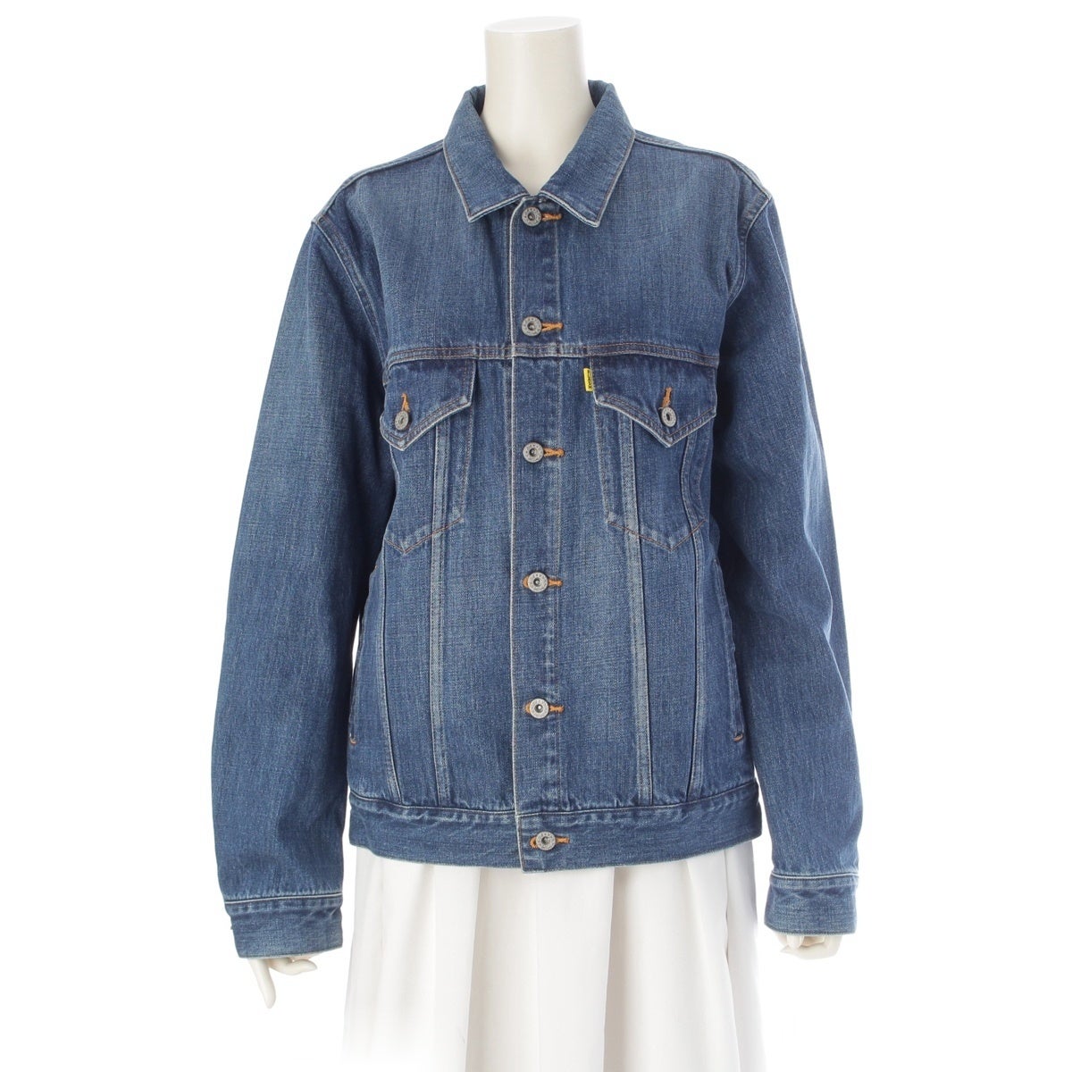 ダブレット doublet 21SS MEMORIAL POLAROID デニムジャケット