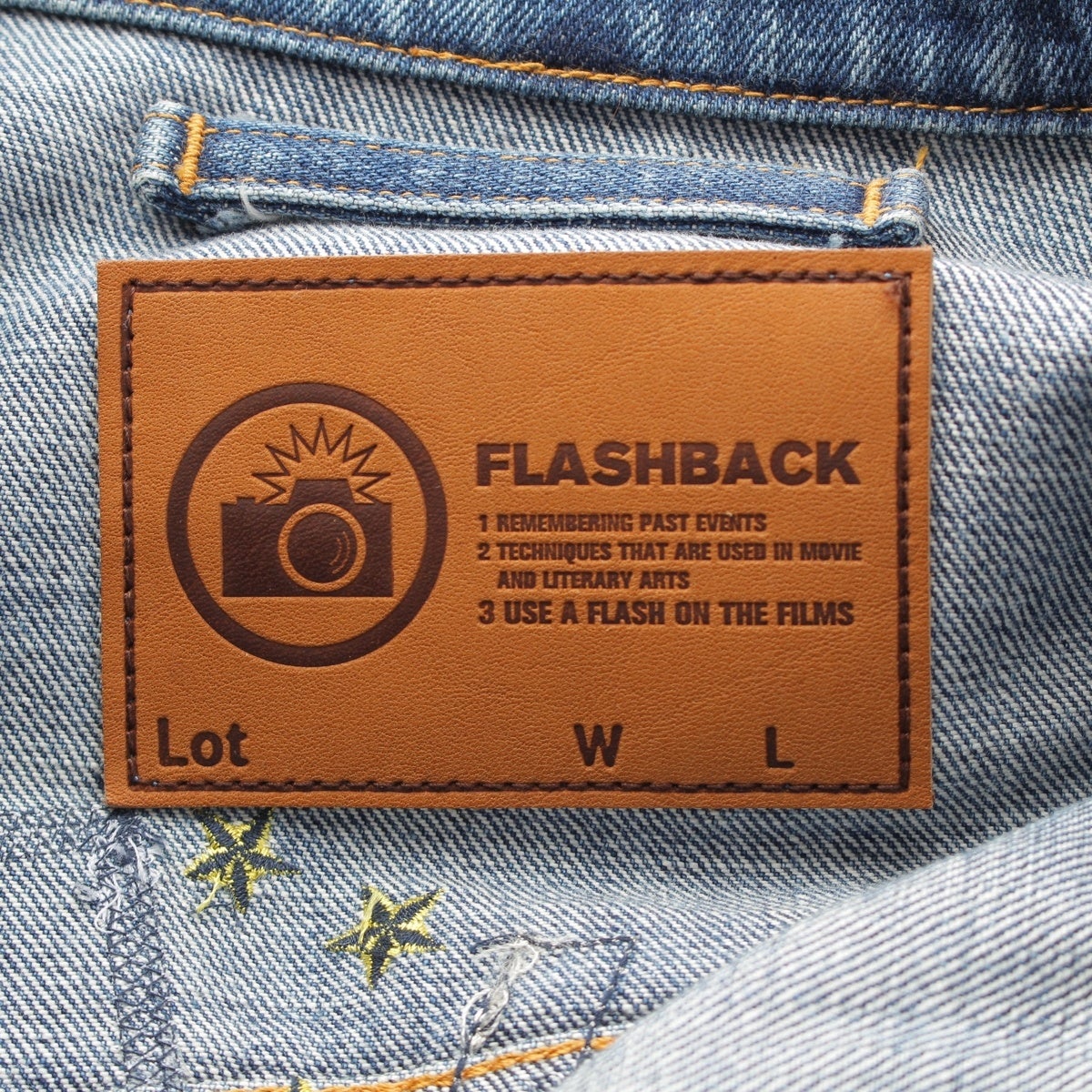 ダブレット doublet 21SS MEMORIAL POLAROID デニムジャケット