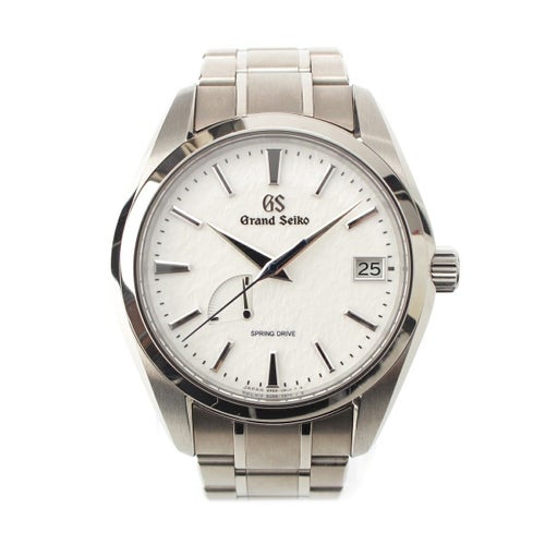 グランドセイコー Grand Seiko ヘリテージコレクション 雪白 自動巻き AT スプリングドライブ 白文字盤 腕時計 自動巻き ホワイト文字盤 SBGA211 シルバー