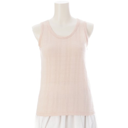 ヘルムートラング 本人期 コットン ノースリーブ トップス タンクトップ ピンク XS