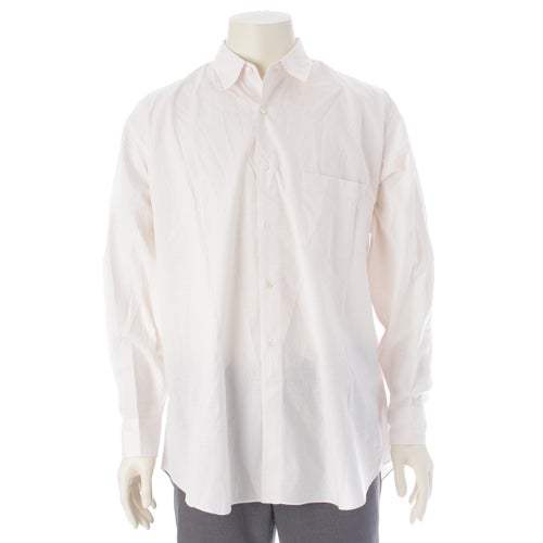 コムデギャルソンオム 90`s AD1993 コットン 田中オム ドット総柄 長袖シャツ トップス HB-040310 ピンク