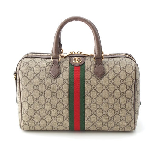 グッチ オフィディア GGスプリーム 2WAY ショルダー ボストンバッグ 772065 ベージュ