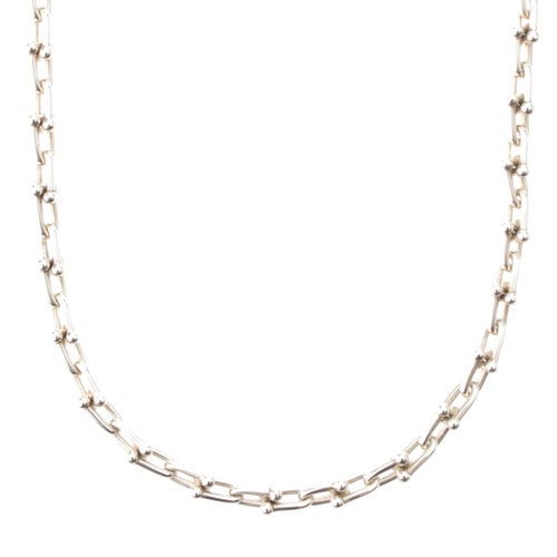 ティファニー ハードウェア スモール リンク ネックレス アクセサリー 925 シルバー 42.7g