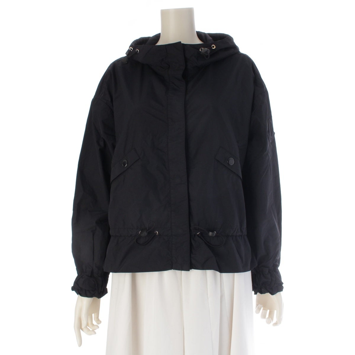 (正規品) MONCLER ALBIREO GIUBBOTTO ジャケット モンクレール ALBIREO GIUBBOTTO ナイロン フーデッド クロップド
