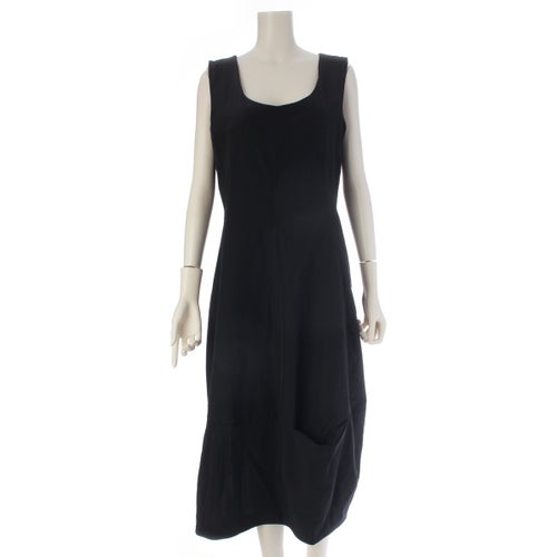 コムデギャルソン 93SS AD1992 ヴィンテージ ノースリーブ ワンピース ドレス GO-11061 ブラック M