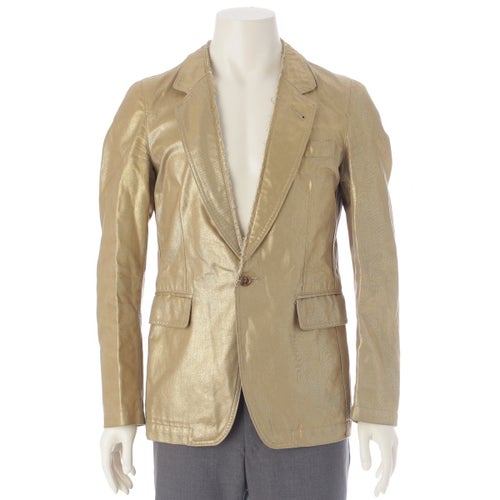 コムデギャルソンオムプリュス AD2006 ゴールデンボーイ テーラードジャケット PS-J075 ゴールド S