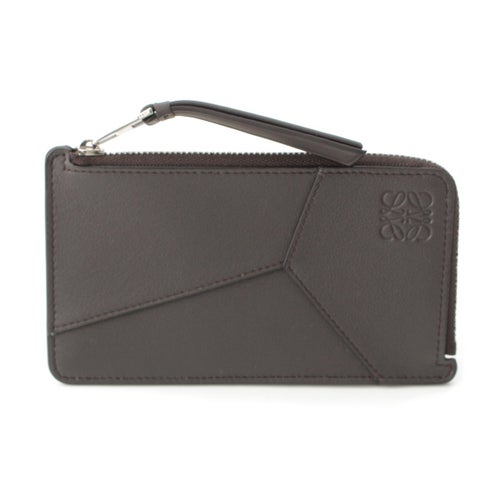 ロエベ レザー パズル コインカードホルダー フラグメントケース カードケース 財布 C510G17X05 ダークグレー