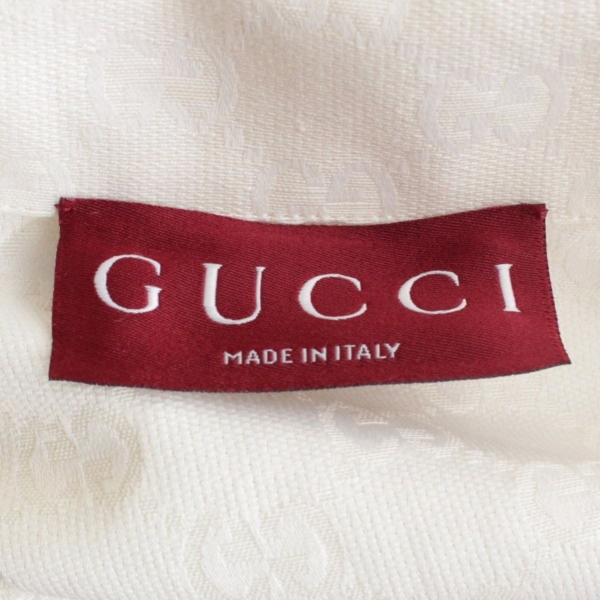 sale gucci グッチ イタリア製 ダブルカフス リネンシャツ グッチ リネンブレンド GGキャンバス オープンカラー 半袖シャツ