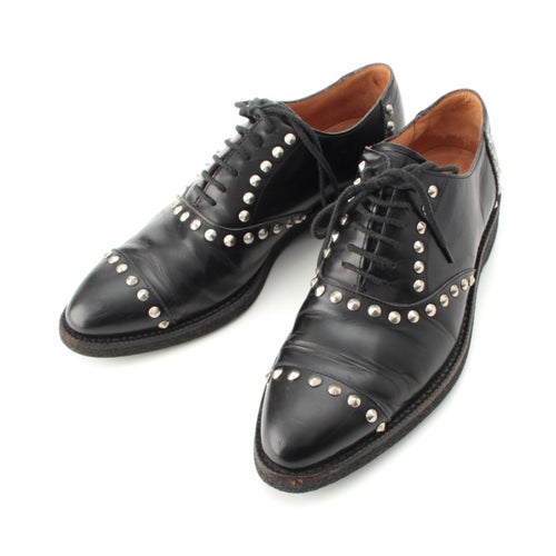 コムデギャルソンオムプリュス スタッズ ドレスシューズ ブラック 25 1/2