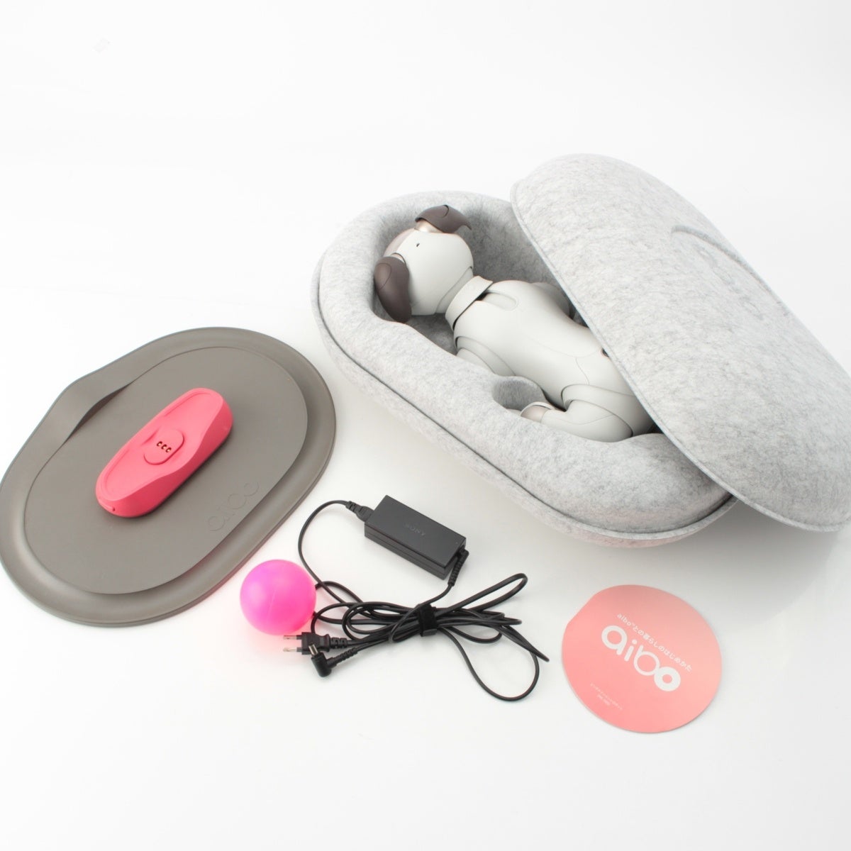 ソニー アイボ プラスチック 犬型 ロボット 家電 ERS-1000 ホワイト