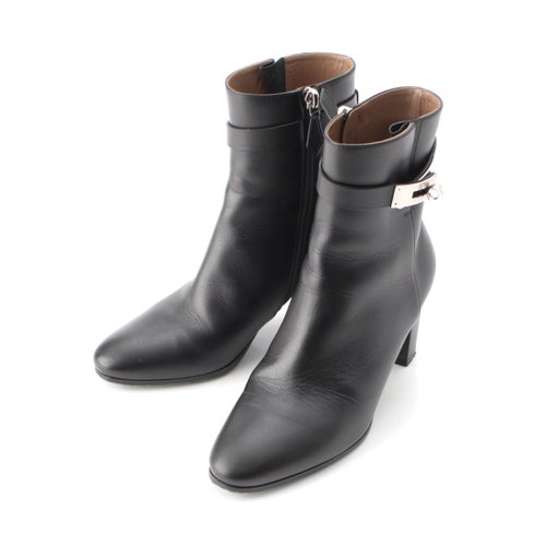 エルメス サンジェルマン ケリー金具 ショート ブーツ ブラック 36