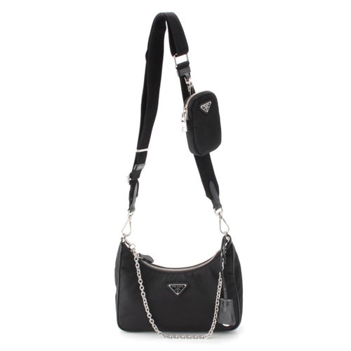 プラダ Re-Edition2005 Re-Nylon テスートナイロン 2way ショルダーバッグ ブラック