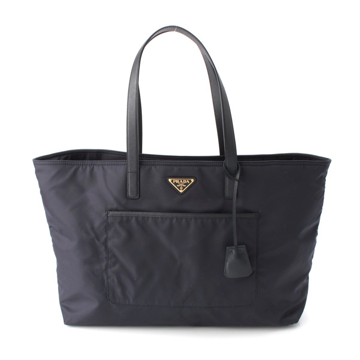 プラダ　ナイロン　ハンドバッグ　ブラック プラダ PRADA TESSUTO STAMPATO トートバッグ バッグ ナイロン ブルー