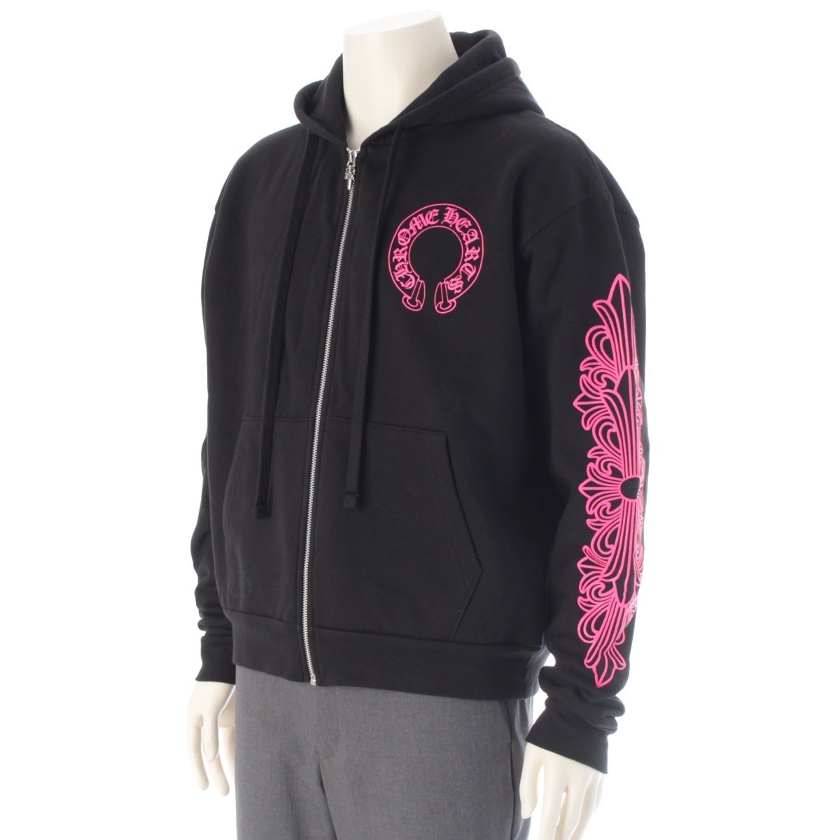 クロムハーツ Horseshoe Floral Cross ホースシュー フローラルクロス