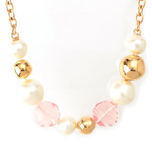 シャネル 2025/26年秋冬 コレクション B25K メタル&コスチュームパール ココマーク ネックレス アクセサリー マルチカラー