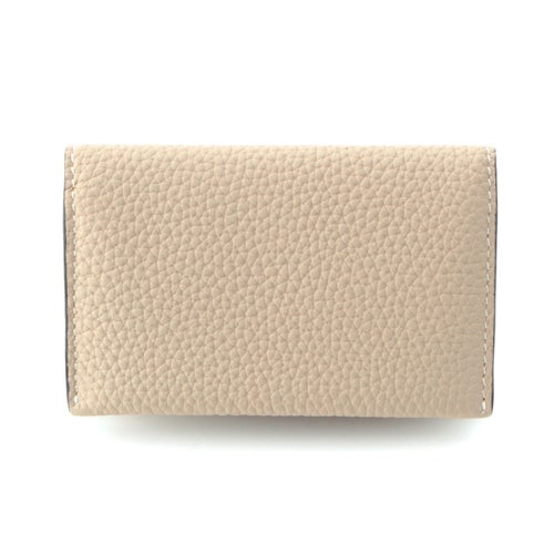 ボナベンチュラ シュリンクレザー カードケース 名刺入れ エトゥープ グレージュ