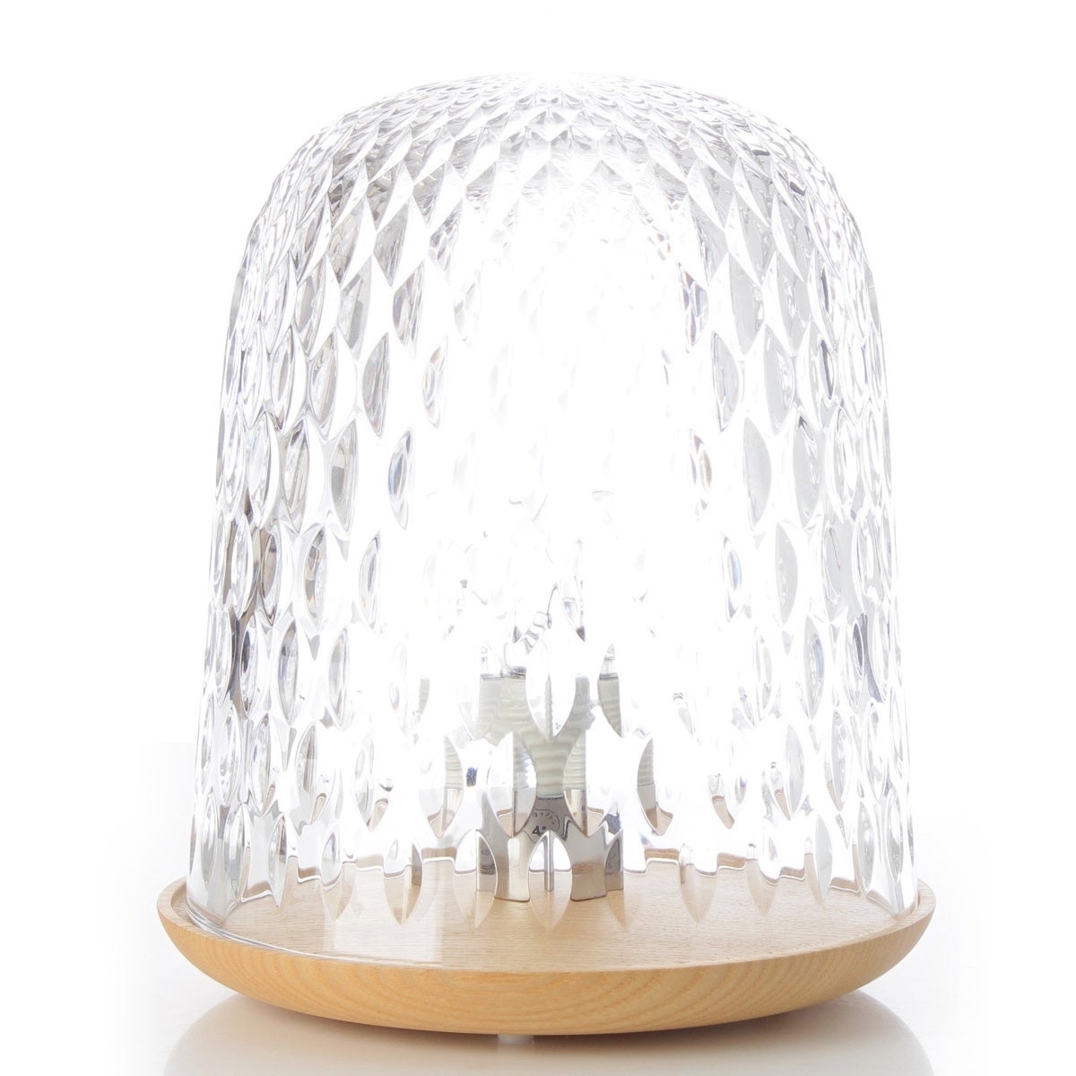 サンルイ エルメス HERMES 20年製 フォリア ガラス Table Lamp
