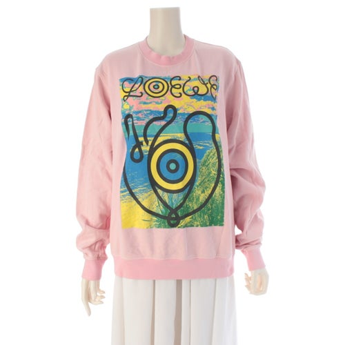 ロエベ アイ スクリーンプリント トレーナー スウェット H6299940PC ピンク L