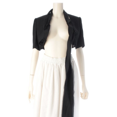 ヴィクター＆ロルフ ボレロ 半袖 クロップド ジャケット ブラック 42