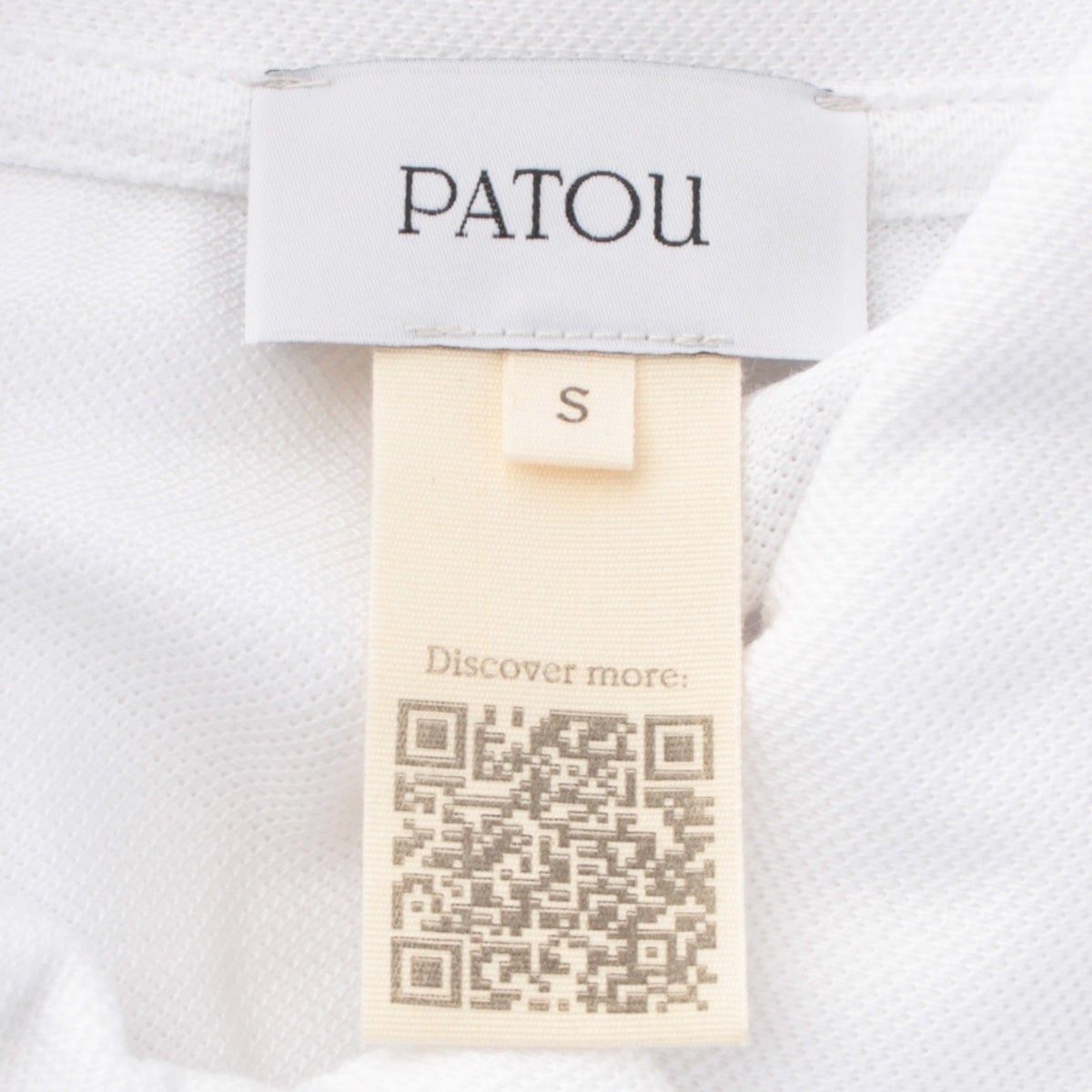 PATOU / パトゥ | ピケ オーガニックコットン Jp ロゴ ポロシャツ | M | ホワイト | レディース パトゥ 25SS コットンピケ オーガニック 半袖 ロゴ刺繍 ポロシャツ