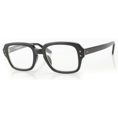 トイズマッコイ TOYS McCOY ミリタリー グラス クリア メガネ TMA1827 ブラック USS 48/20