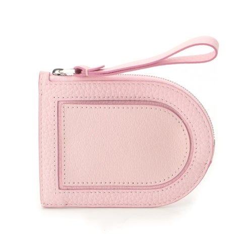 デルヴォー パン Dマルチファンクション トリヨン レザー コインケース 小銭入れ ピンク Nakuru