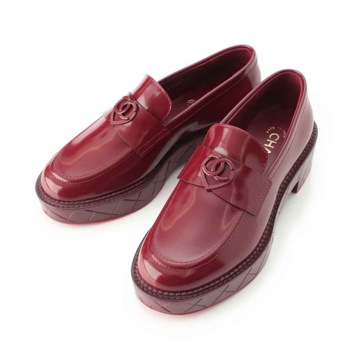 父*親様 ヴィンテージCHANELシャネル★レアルージュロゴシルクタンクトップ3 シャネル（CHANEL） | ブランド中古通販 retro.jp