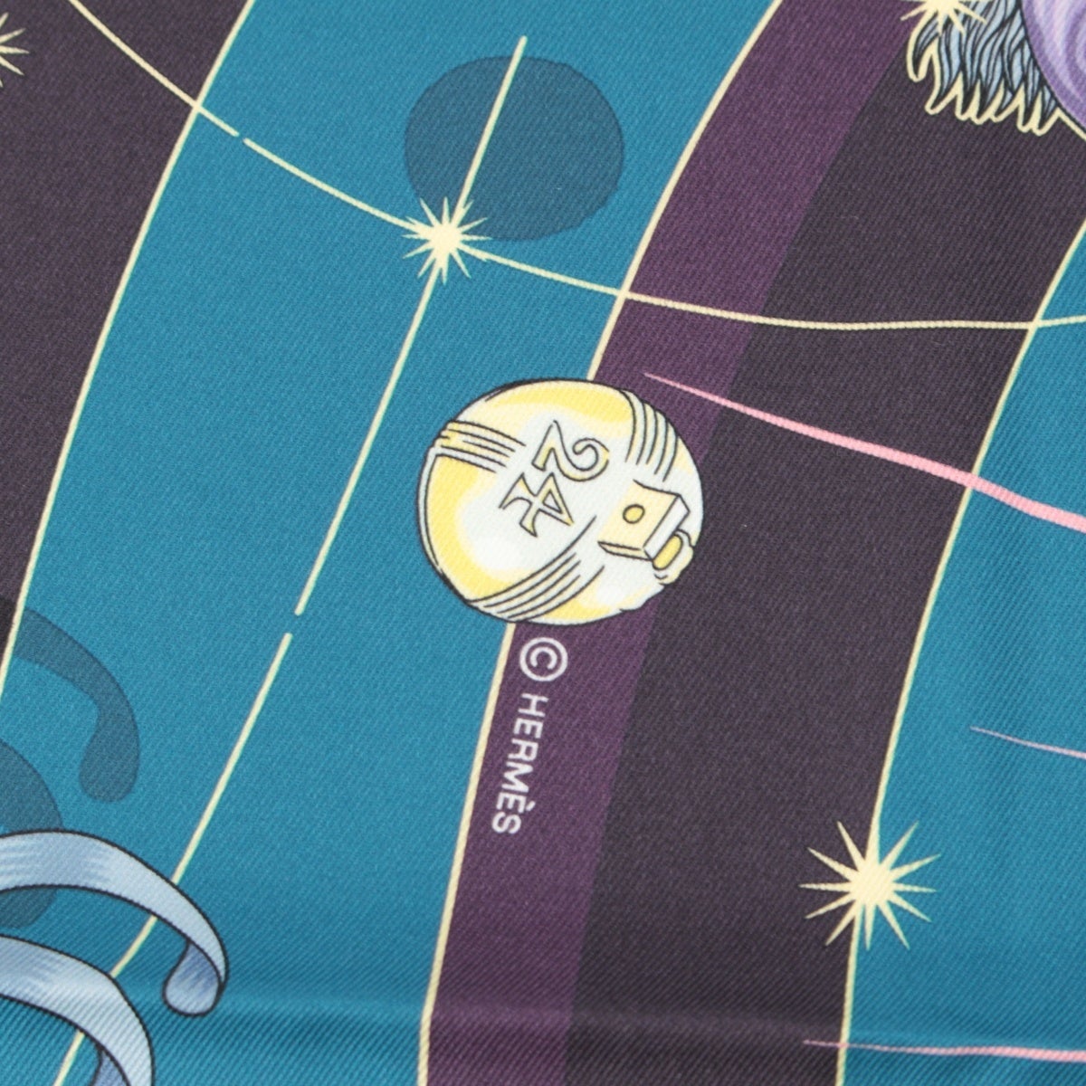 エルメス カレ70 シルク CHORUS STELLARUM コーラス・ステラルム