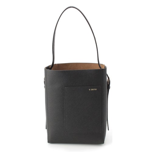 ヴァレクストラ バケット スモール BUCKET SMALL カーフスキンレザー 2WAY ショルダー ショルダーバッグ WBSF0094028 ブラック