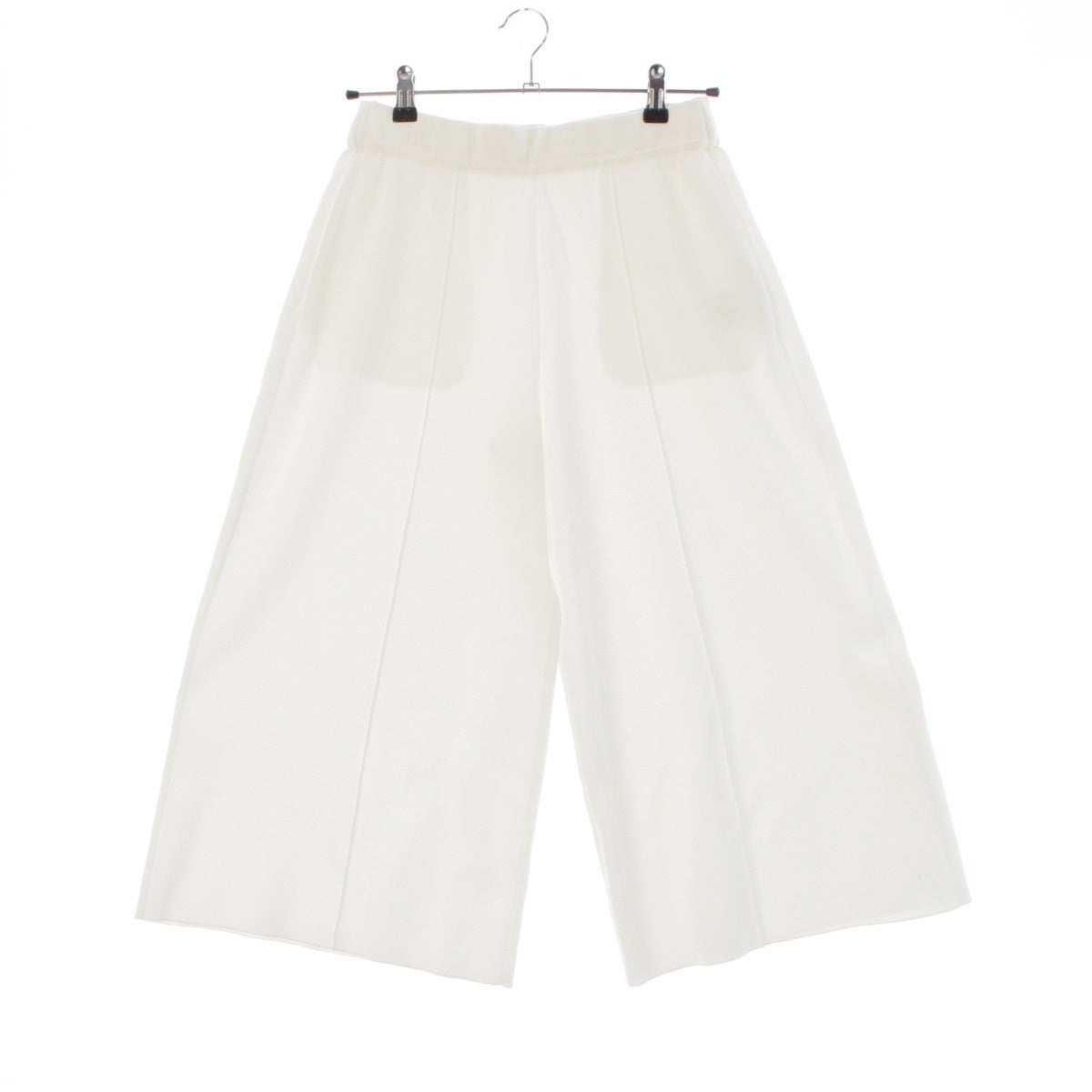 美品♡フォクシーニューヨーク ガウチョ ワイド ニットパンツ コレクション M 美品♡フォクシーニューヨーク ガウチョ ワイド ニットパンツ