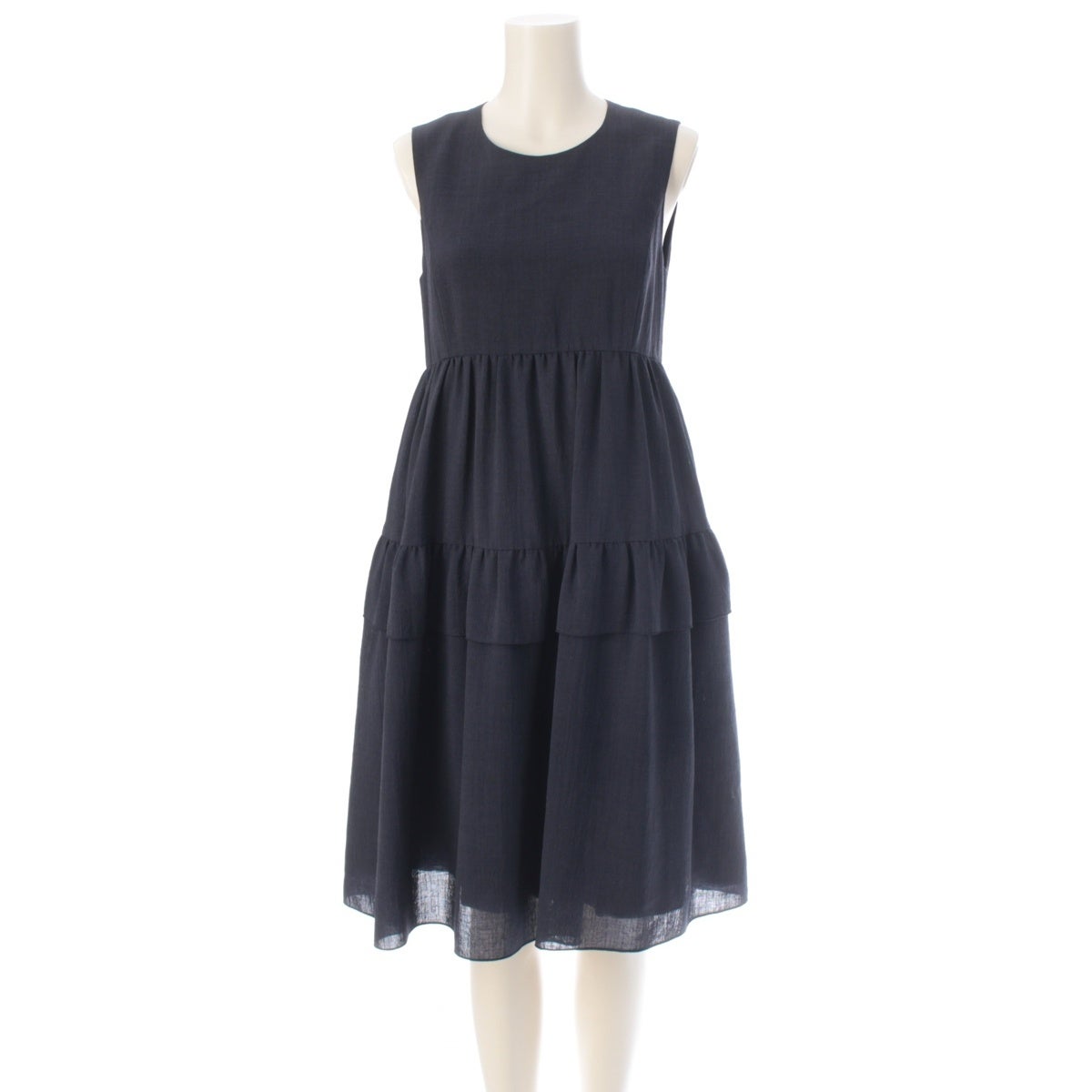 未使用品✨FOXEY　コットン100％ボレロ　ネイビー　38　タグ付き trim_fce_item675e589ab6079.jpg